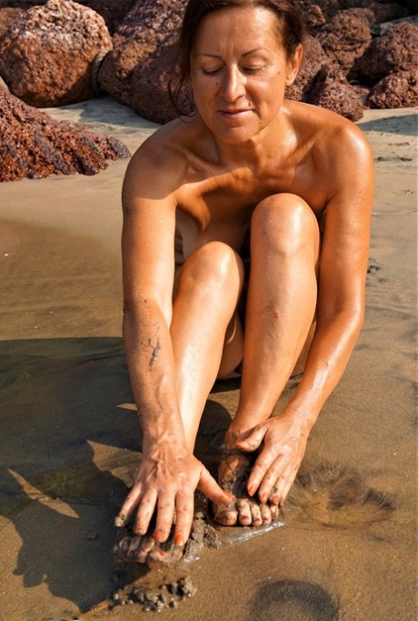 granny beach nude images