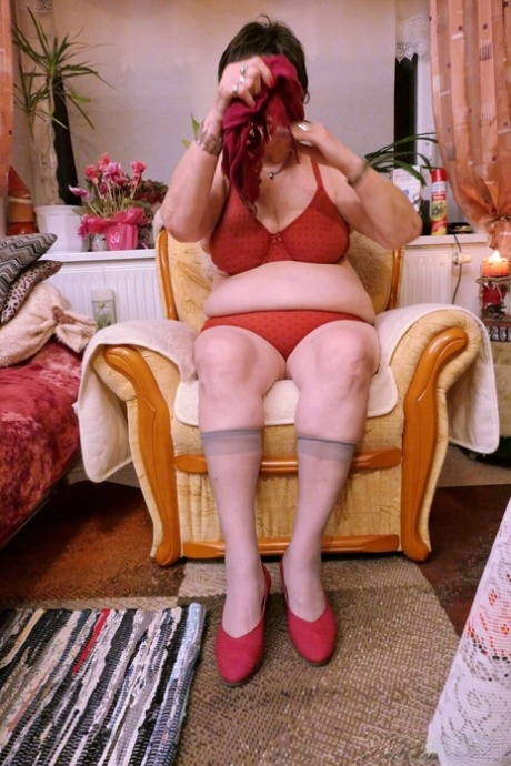 granny underwear hot naked photo